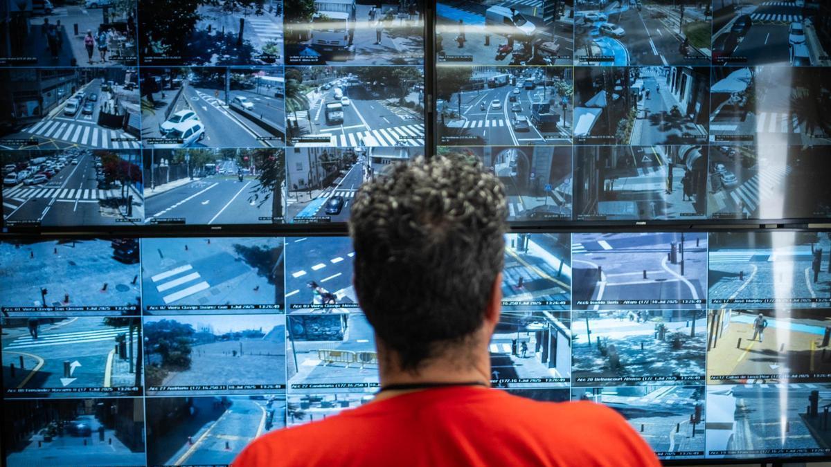 Centro de control del tráfico de Santa Cruz de Tenerife.