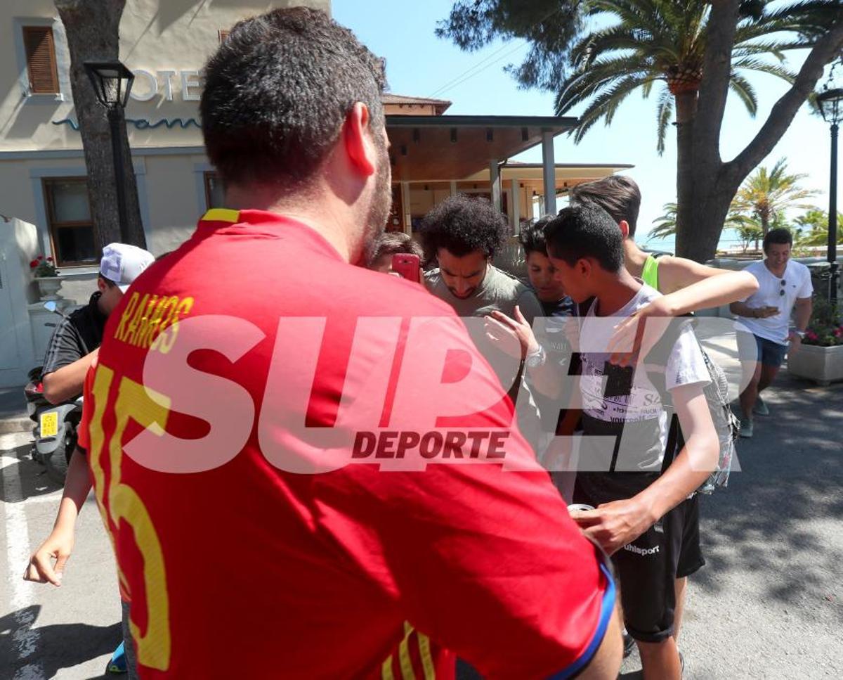 Salah, en Benicàssim Salah, en Benicàssim