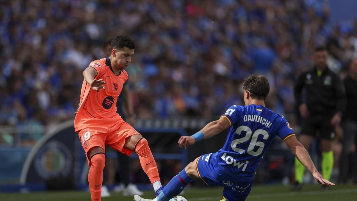 Roony Bardghji se mostró 'muy feliz' tras marcar su primer gol en competición oficial con el Barça