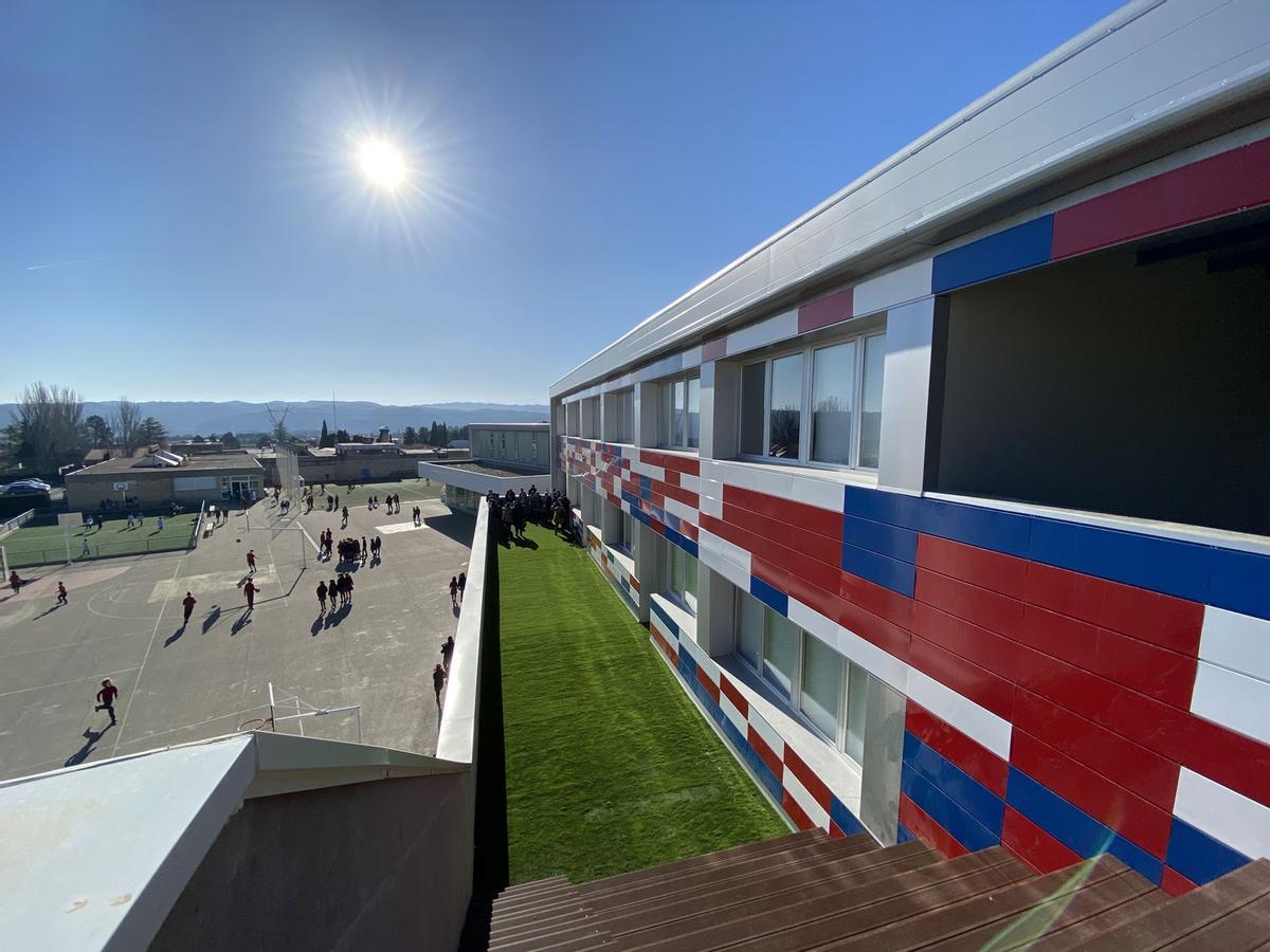 Exterior del Colegio Británico de Zaragoza, uno de los 100 mejores de España
