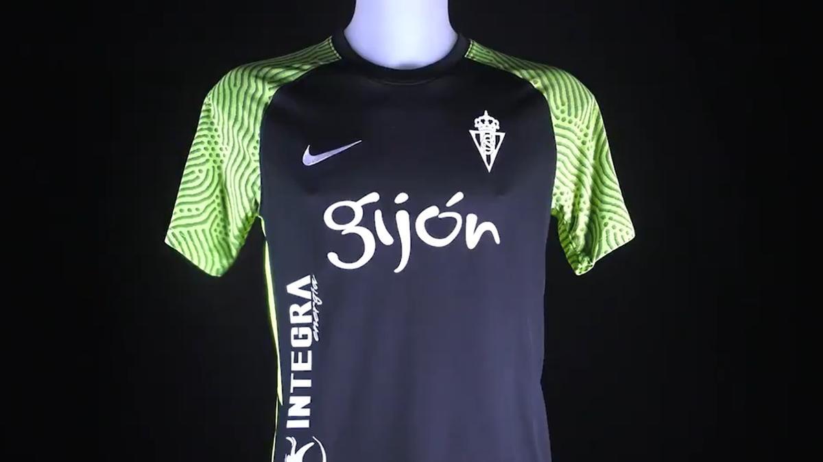 Así es la nueva (y rompedora) segunda camiseta del Sporting de Gijón - La  Nueva España