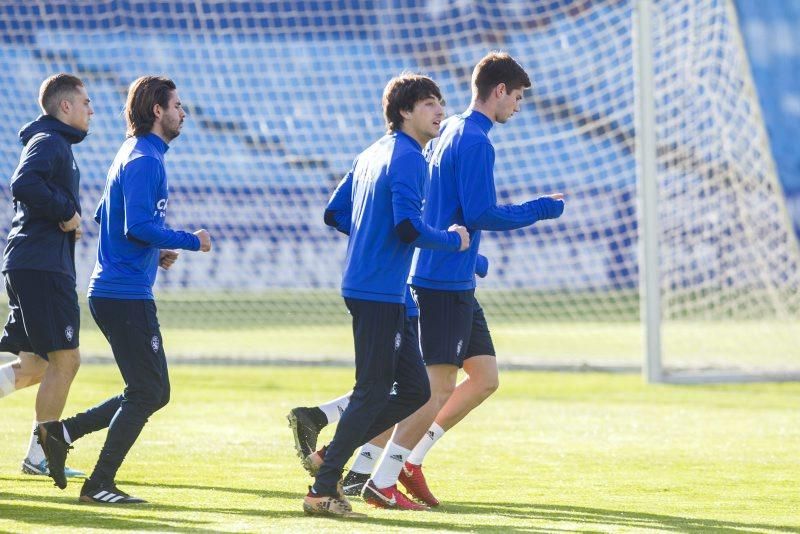 Entrenamiento de puertas abiertas del Real Zaragoza