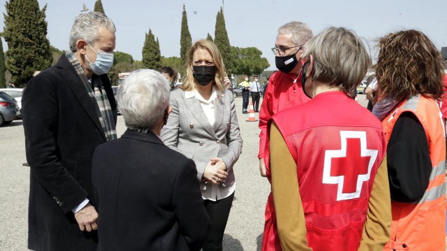 L&#039;Estat i la Creu Roja habiliten un punt de primera atenció a refugiats ucraïnesos a peu d&#039;AP-7 a l&#039;Alt Empordà