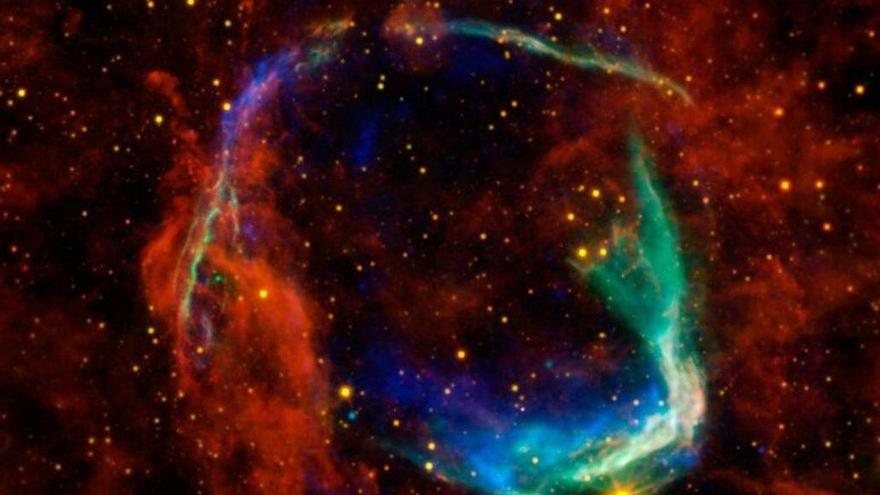 Una supernova provocó una extinción masiva en la Tierra