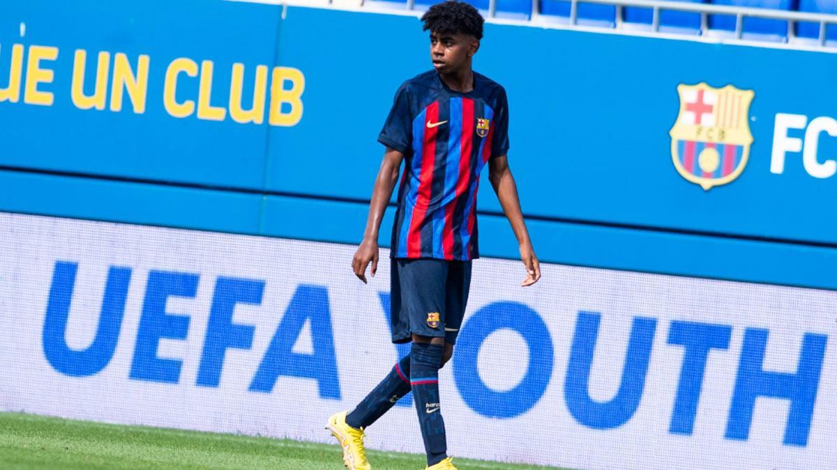 ¡Lamine Yamal ya deslumbra en Europa! Así ha sido su debut en la Youth League