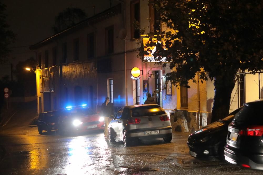 Control policial en Gijón a las carreras ilegales