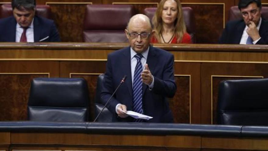 Montoro va donar explicacions al Congrés sobre l&#039;anul·lació de l&#039;amnistia fiscal.