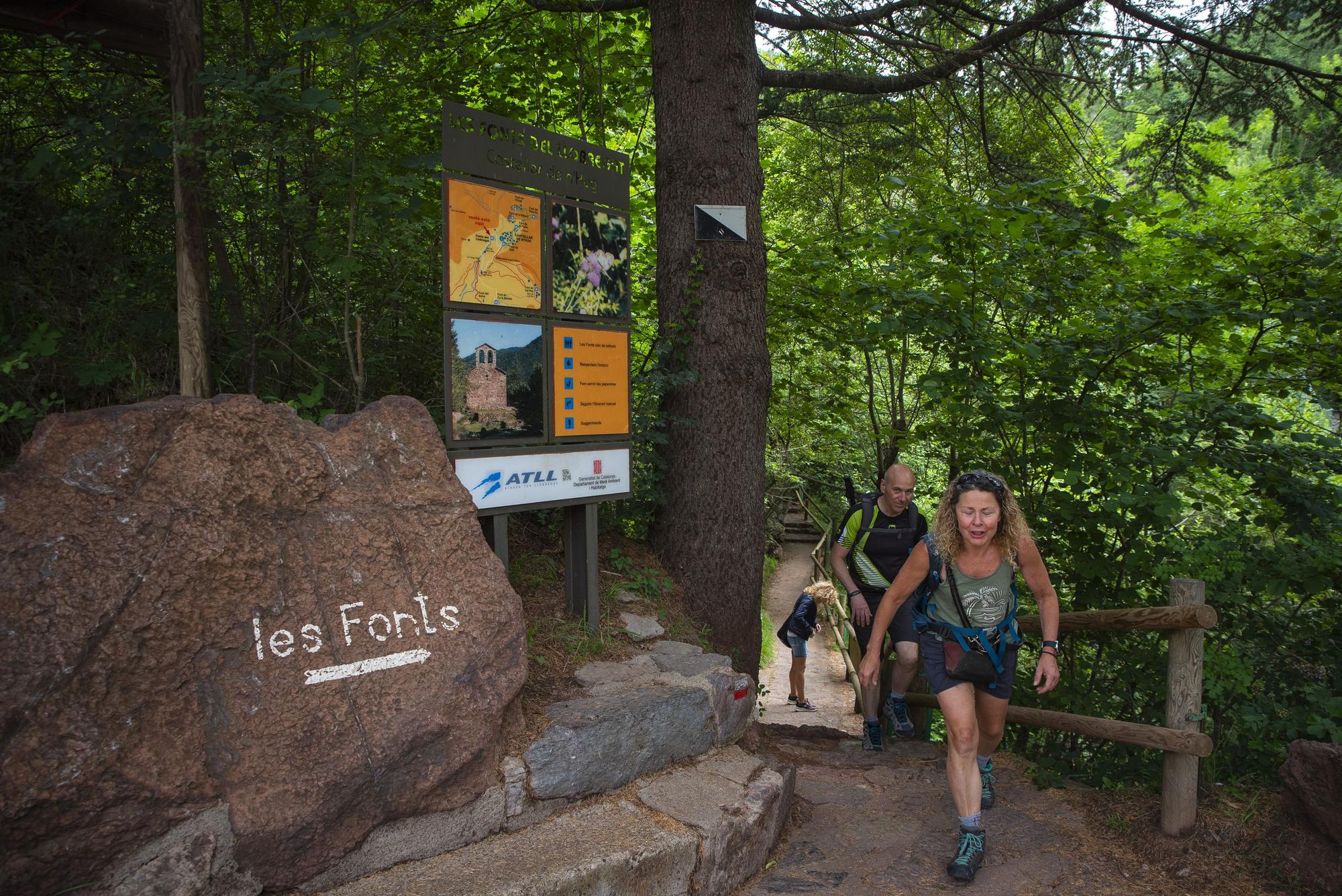 Les imatges de les Fonts del Llobregat a Castellar de N'Hug