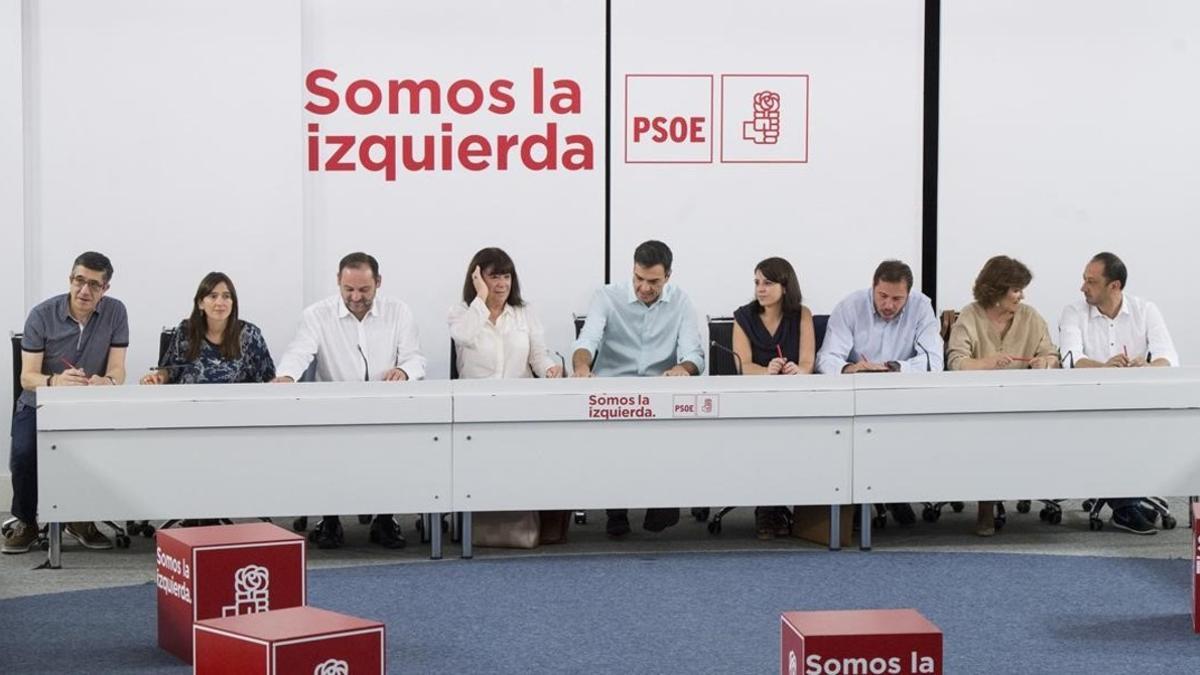Reunión ejecutiva PSOE