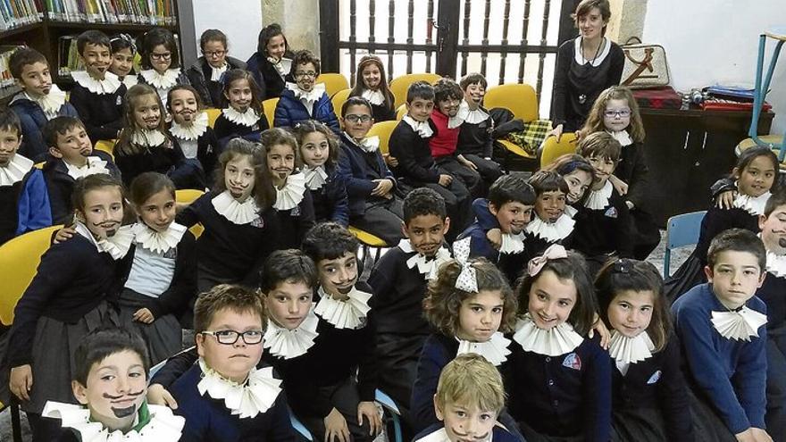 Un taller acerca a los niños a Cervantes y a su obra cumbre