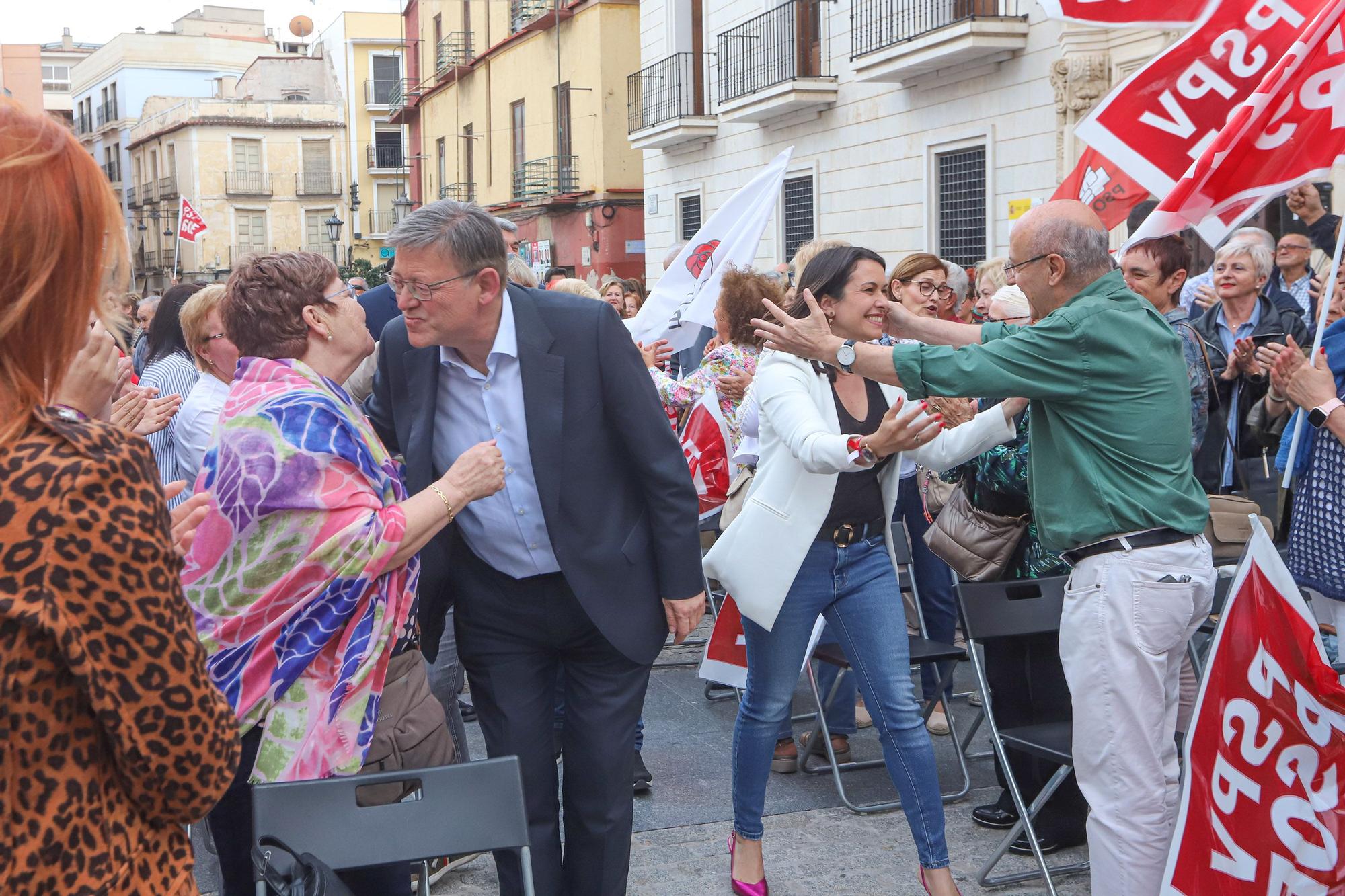 Puig anuncia en Orihuela un recurso contra el auto del trasvase