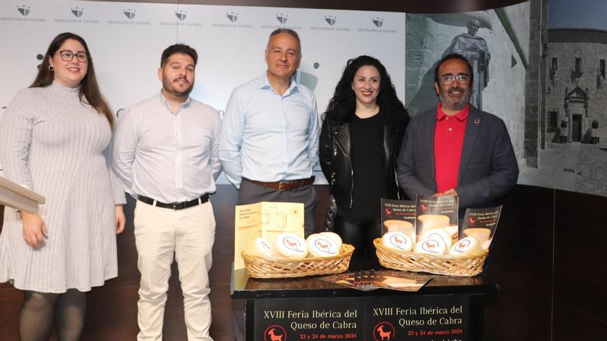 Acehúche prevé superar los 35.000 tiques durante la Feria Ibérica del Queso de Cabra