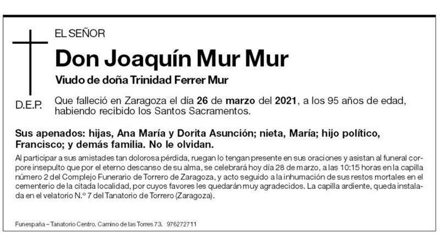 Joaquín Mur Mur