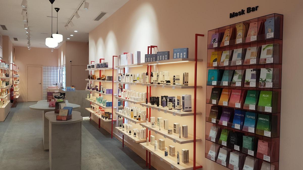 Boutique de MiiN Cosmetics en Málaga.