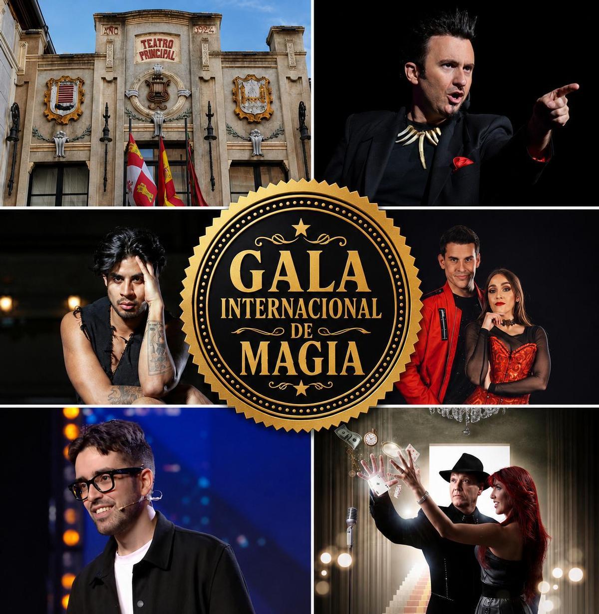 Cartel de la gala internacional de magia de este año.