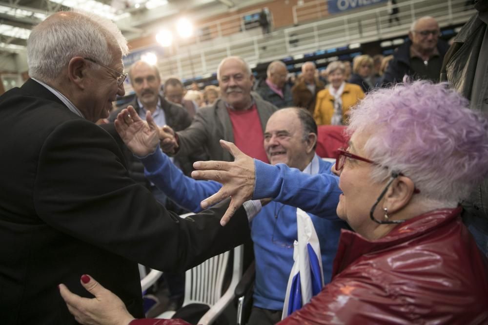Mitin de Borrell y Barbón en Oviedo