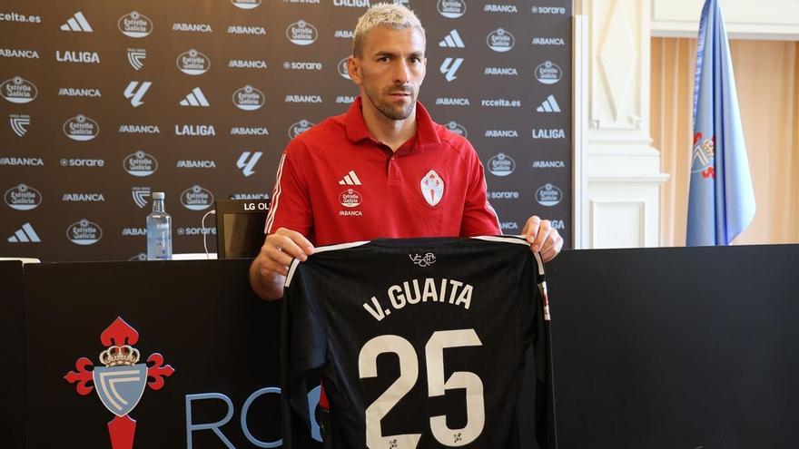 Guaita: “Quiero demostrar en el Celta que me quedan muchos años de fútbol”