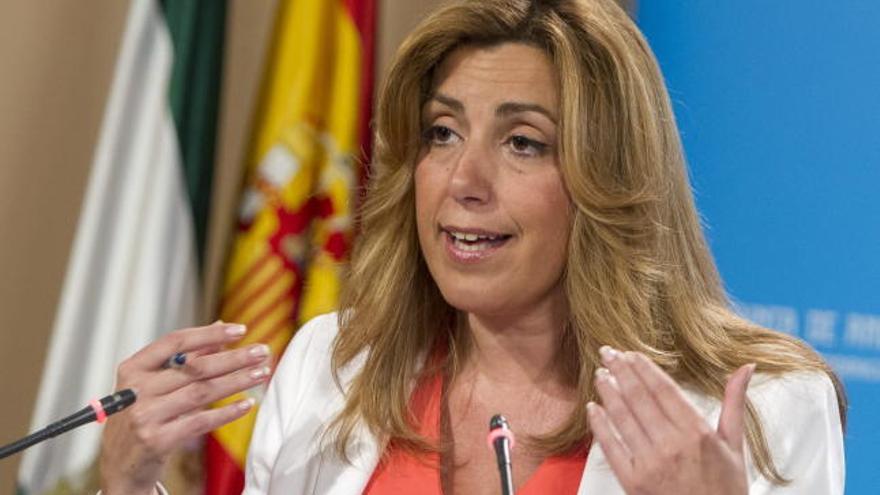 La consejera de la Presidencia, Susana Díaz.