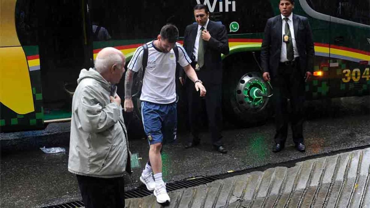 Messi ha sido sancionado con cuatro partidos