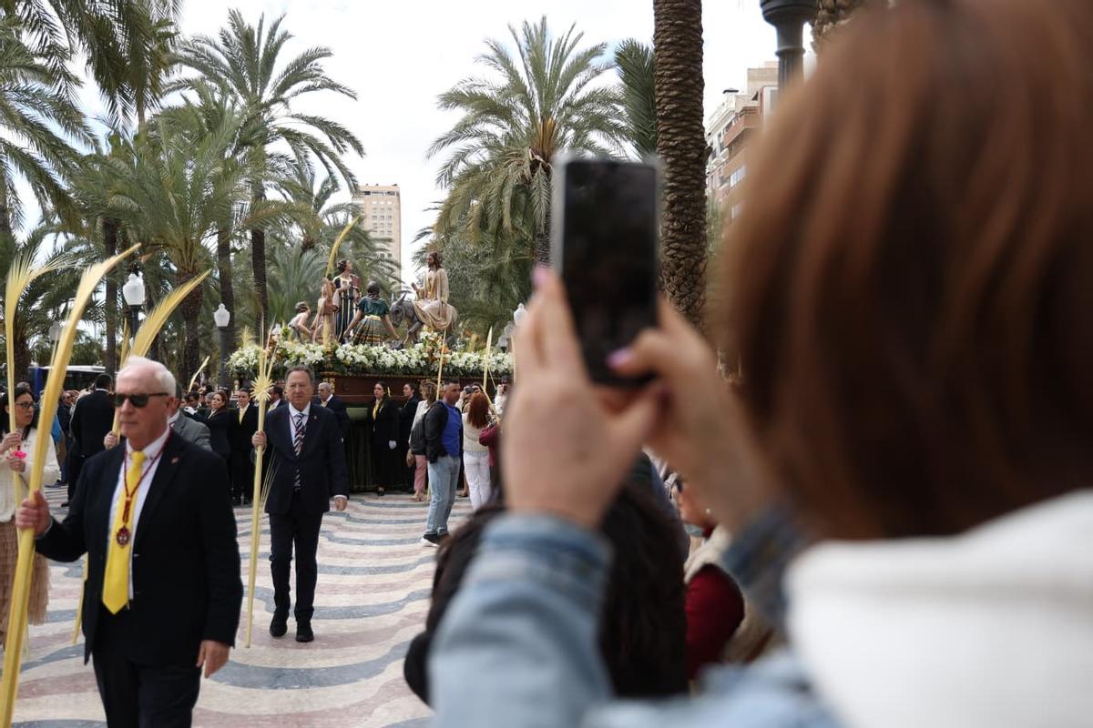 La procesión de "La Burrita" en Alicante, en imágenes