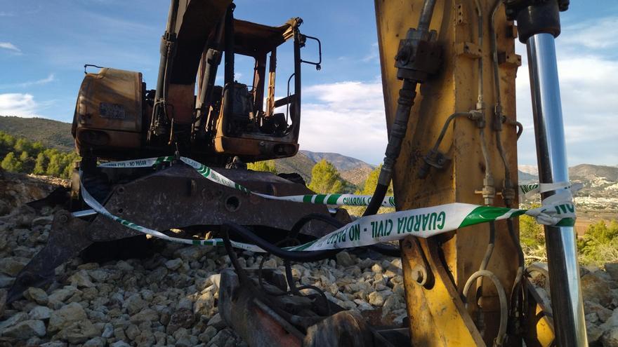 La promotora del PAI de Llíber dice que se vio obligada a cerrar la senda tras el sabotaje a las obras