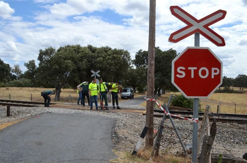 Imágenes del accidente del tren Madrid-Zafra