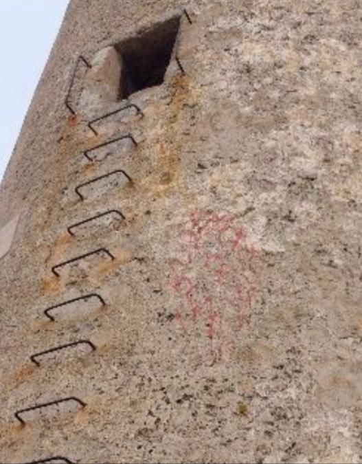 Der Zugang zum Inneren des Turms Albercutx in Pollença wird gesperrt
