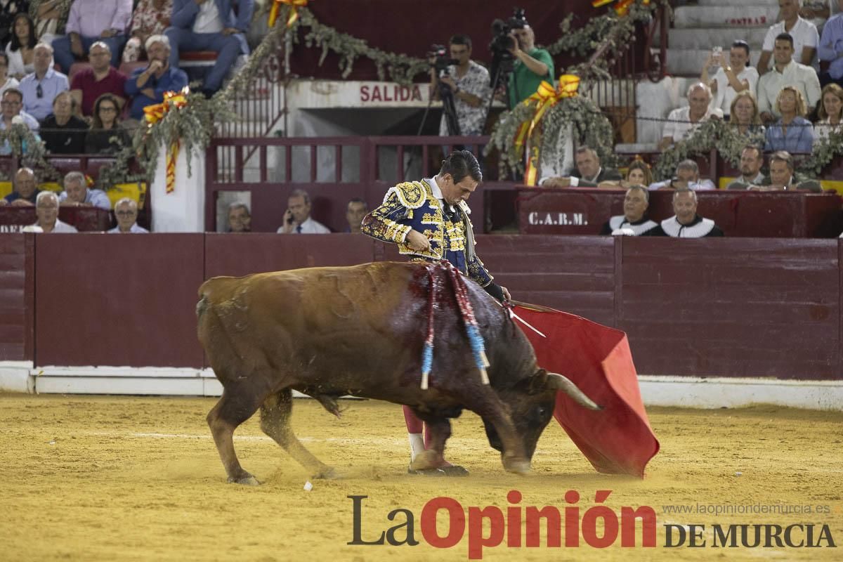 Cuarta corrida en la Feria Taurina de Murcia (Castella, Manzanares y Ureña)