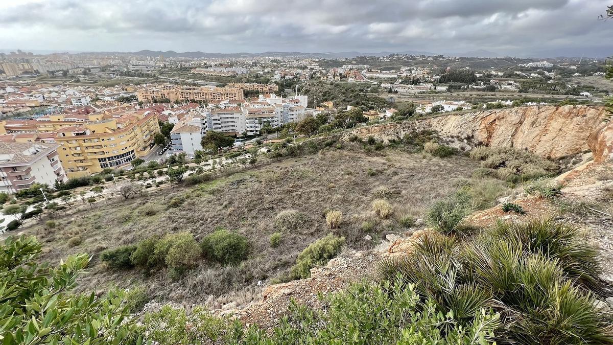 Espacio donde se construirá la Montaña del Deporte.