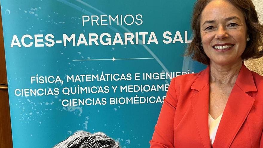 Carola García de Vinuesa al recibir el premio ACES-Margarita Salas: "Premios como este transmiten a los jóvenes que la ciencia importa"