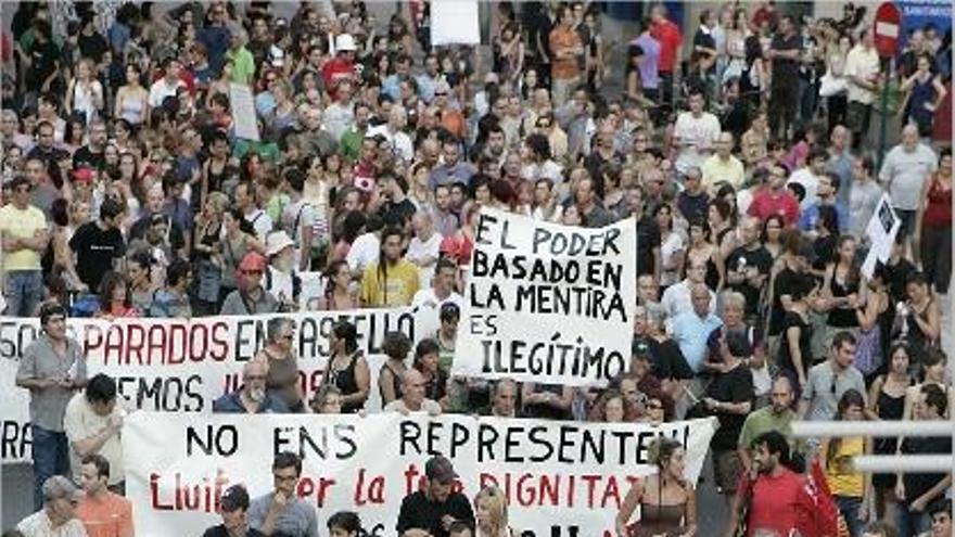 La marcha transcurrió por las principales calles de la ciudad.