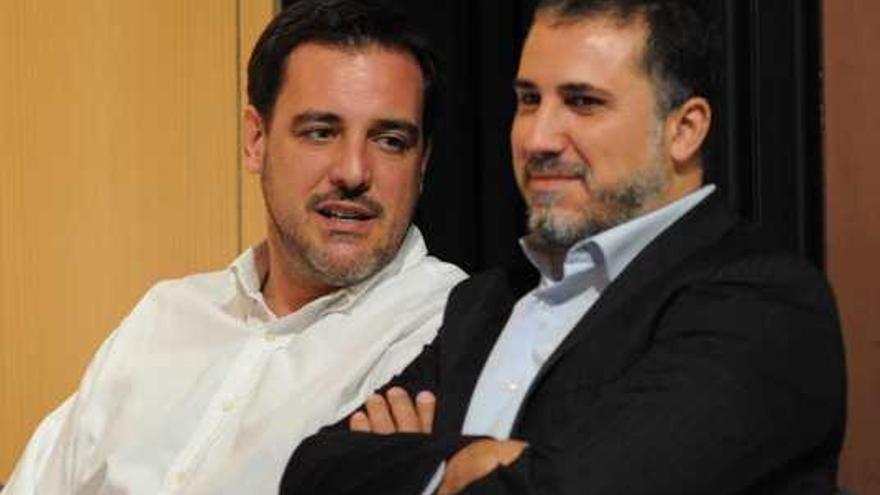 Pedro Mancebo y Juan Ignacio López-Bas, en foto de archivo.