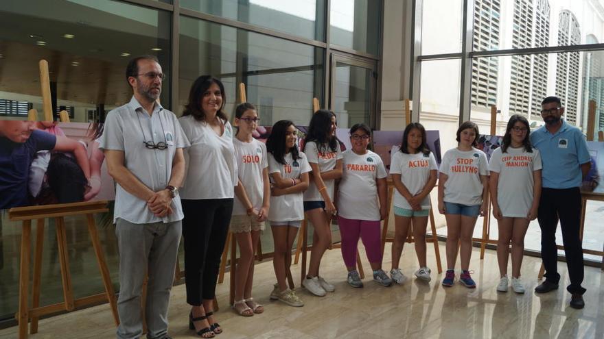 Alumnos del Colegio Andrés Manjón de Orihuela dicen &quot;stop&quot; al bullying