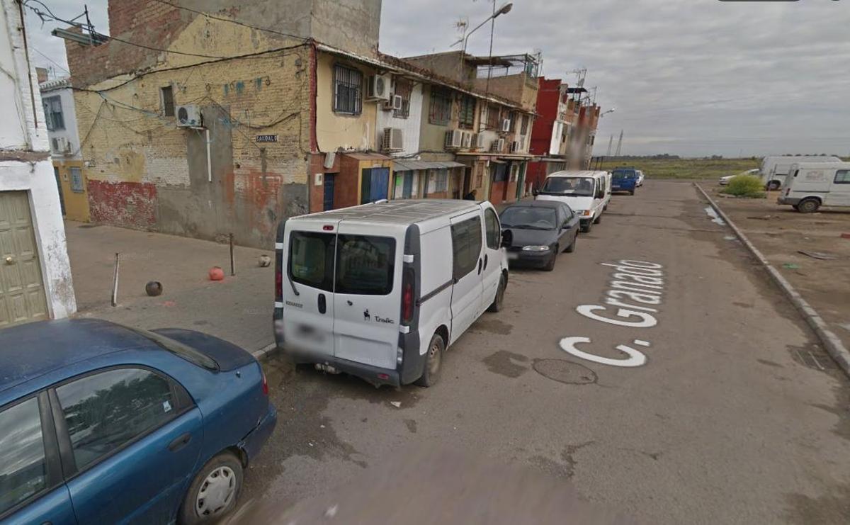 Calle Sándalo en Torreblanca.