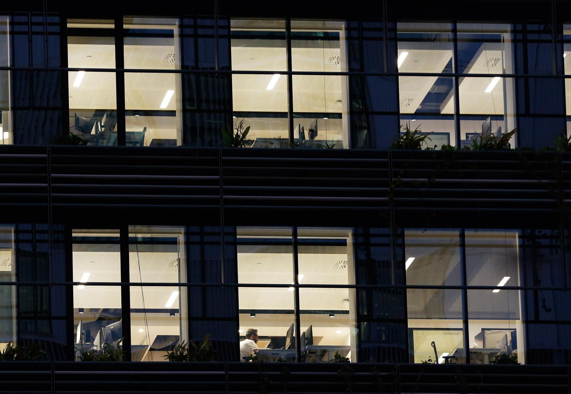 Oficinas en el 22@, en Barcelona.