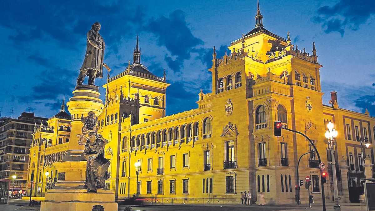 Estatua de José Zorrilla en Valladolid.