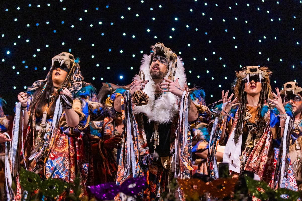 Comparsa La Cura. Primera semifinal del COAC Málaga 2026