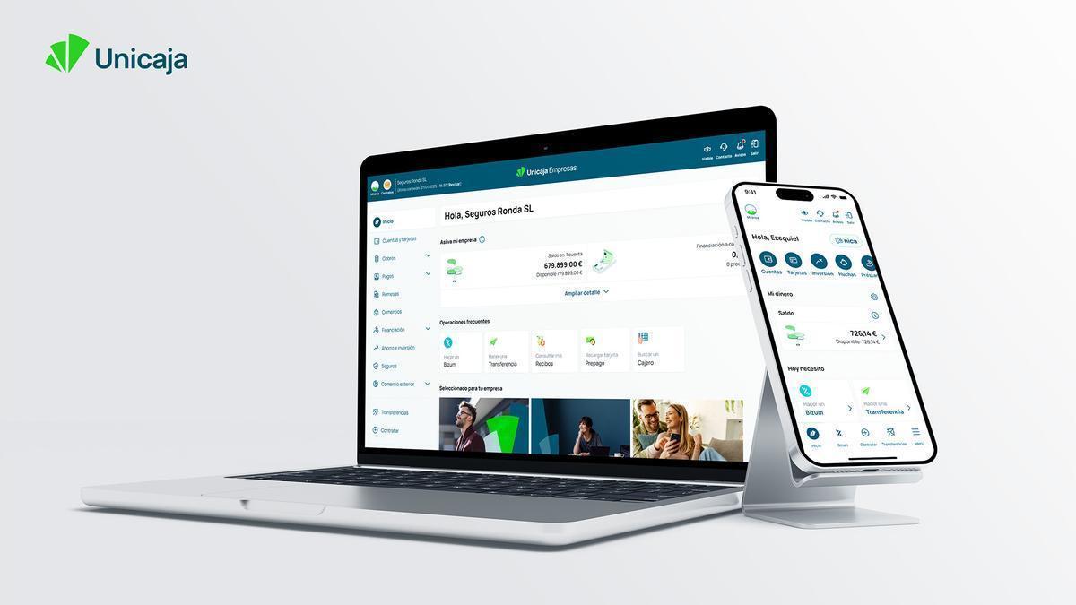 Unicaja sitúa sus apps entre las mejor valoradas del sector y refuerza su experiencia digital