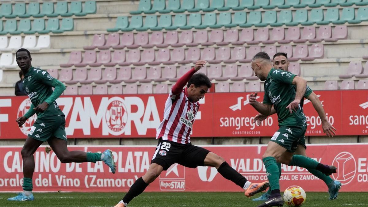 Jaime Sancho, en un momento del partido,