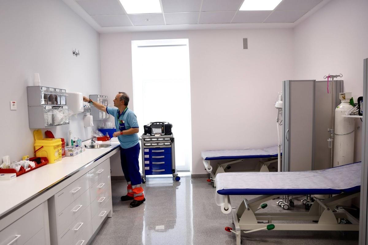 El punto de urgencias extrahospitalarias de Levante.