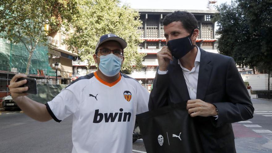 El nuevo entrenador del Valencia, Javi Gracia.