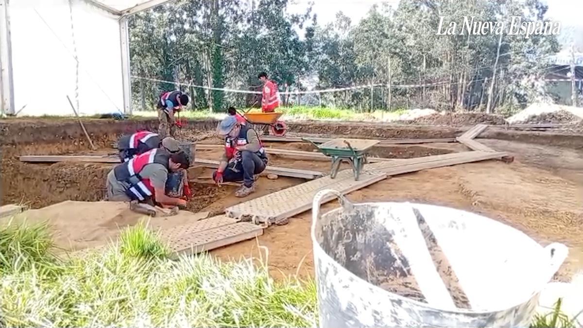 VÍDEO: Avance de los trabajos arqueológicos que se están desarrollando en la fosa de La Lloba