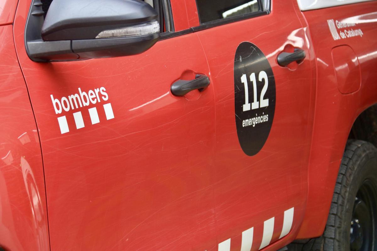 Imatge de recurs del lateral d'un cotxe de Bombers