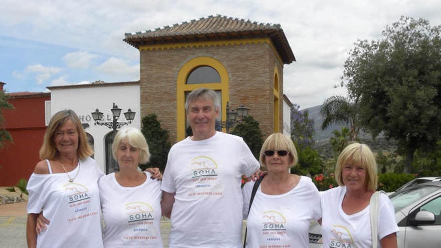 Para multitud de residentes foráneos de la Axarquía, agrupados bajo las siglas de SOHA, ayer no fue un día cualquiera. A las puertas del Hotel La Viñuela o en otros establecimientos que suelen frecuentar en Alcaucín o el propio municipio de La Viñuela, no llegaron a brindar, «pero casi». La directiva de SOHA no dejó ayer de atender a medios de comunicación desplazados hasta desde sus países de origen: «Llevamos diez años luchando por lograr una solución a nuestro problema. Ojalá sea ya el principio del fin», dijo Mario Blancke.