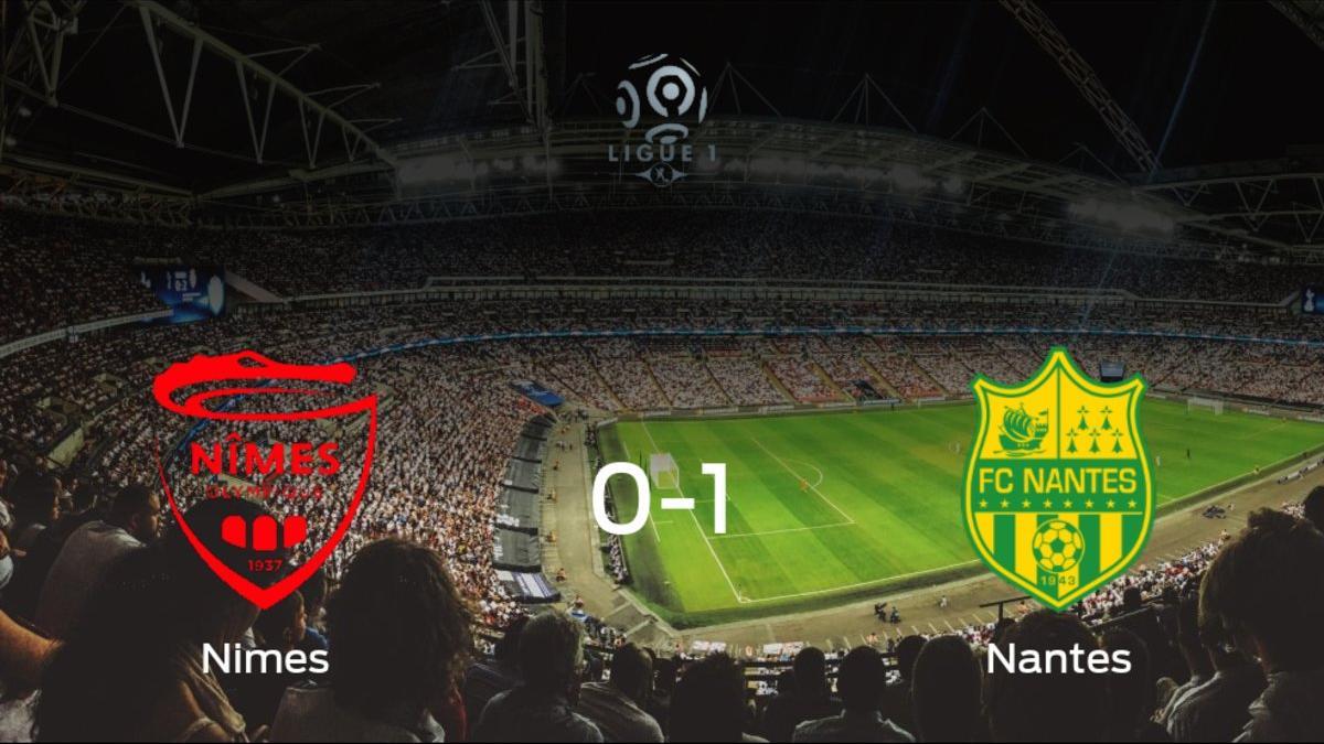 El FC Nantes se queda con los tres puntos tras vencer 0-1 al Olimpique de Nimes