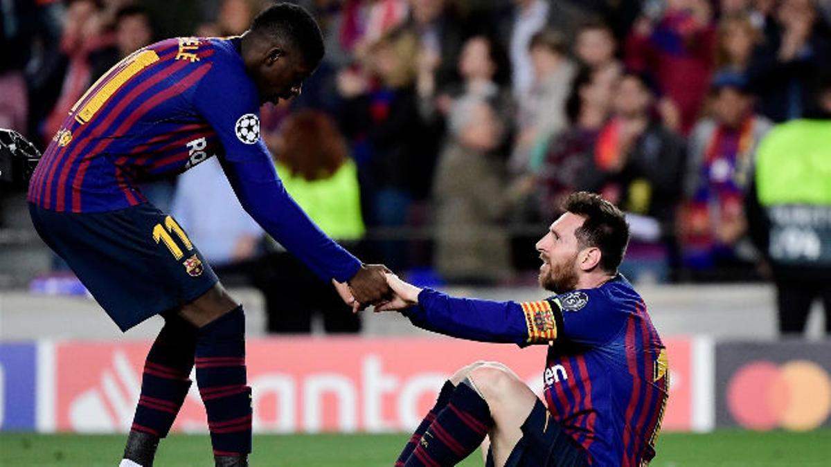 Leo Messi: "Dembélé tiene que dar un salto adelante"