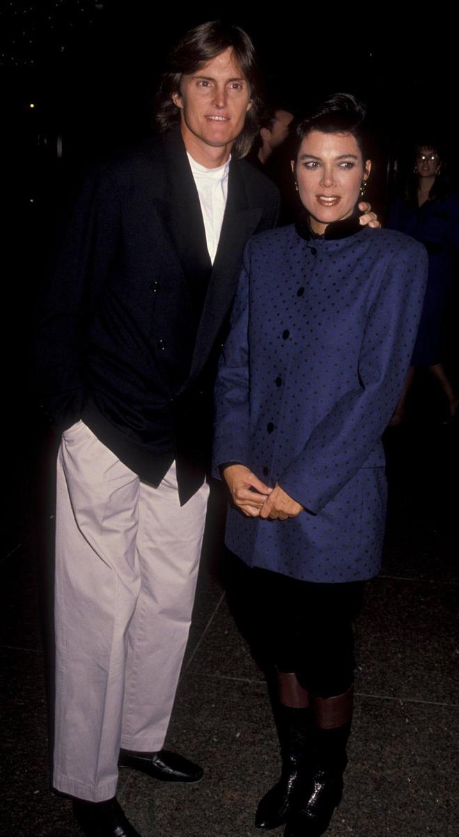 Bruce Jenner y Kris Jenner en los años 90