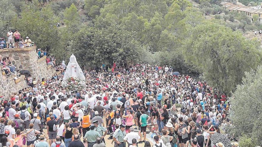 La popular comida en el monte