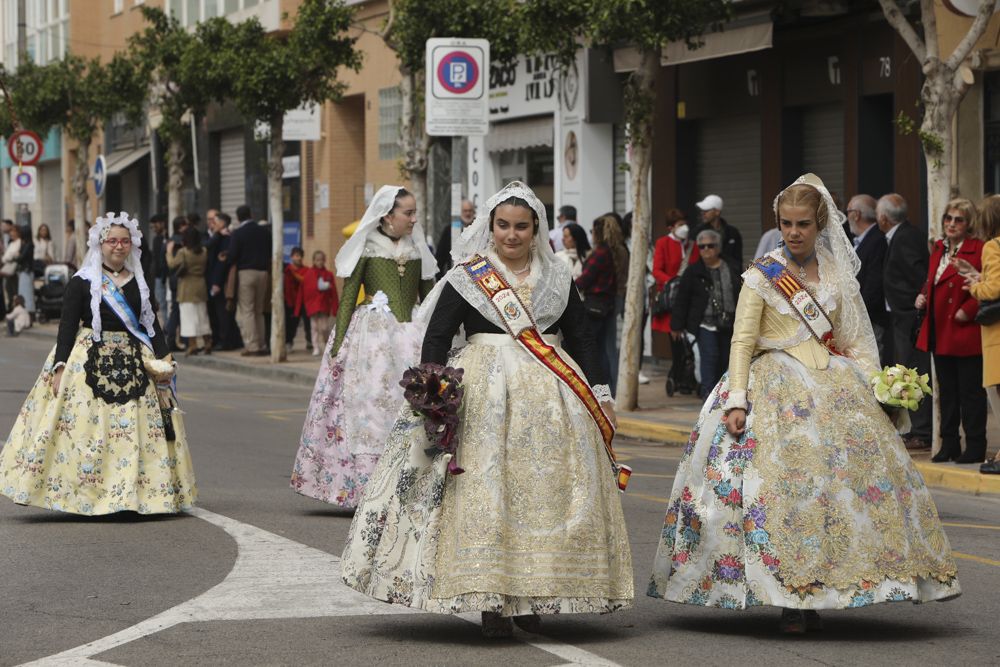 Los momentos más destacados de la Ofrenda en el Port de Sagunt