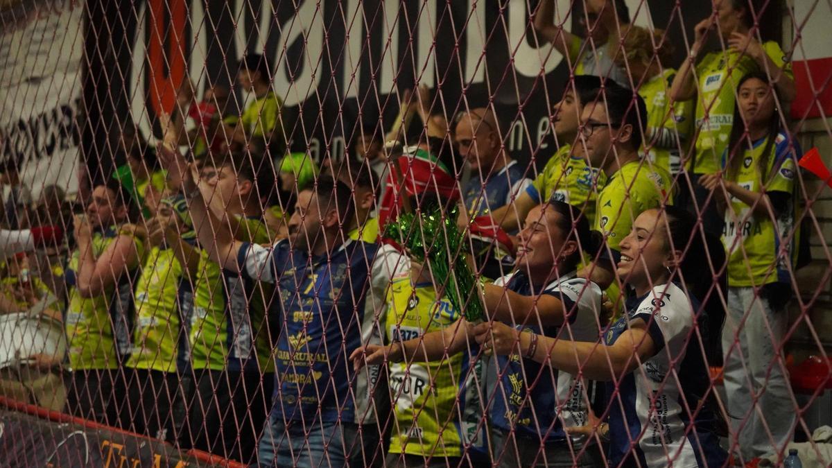 VÍDEO | Así se vivió en O Rosal el ascenso del BM Zamora